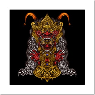 barong and rangda Posters and Art